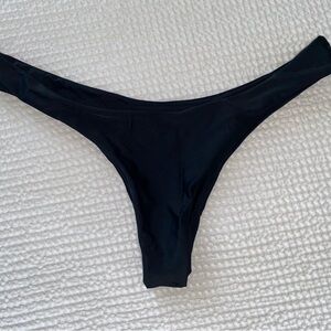 Zaful Black Cheeky Bikini Bottom